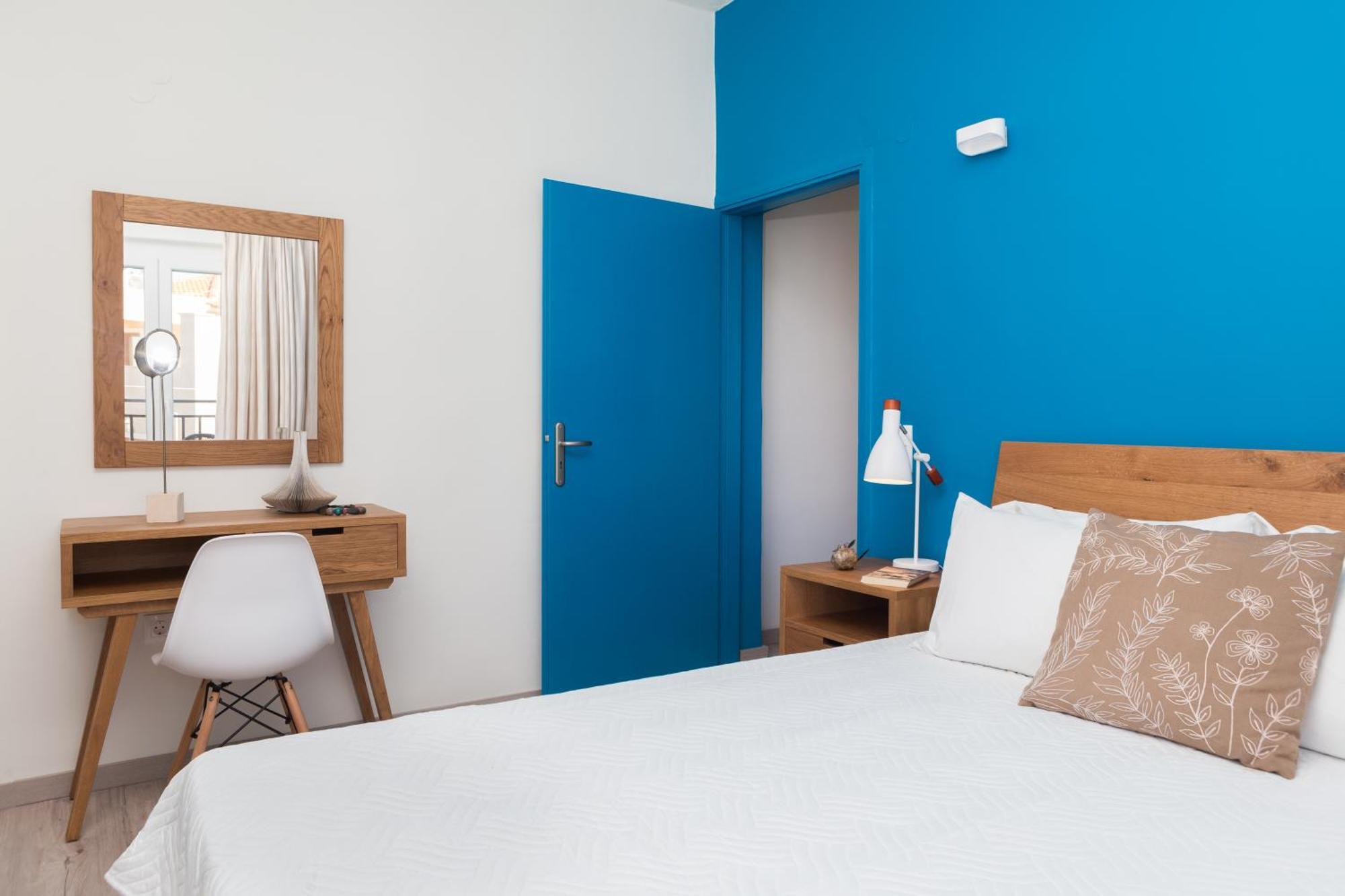 Anemi Blue Apt, Suitable Up To 4, Near The Beach! Rethymno (Crete)